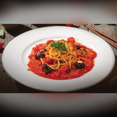 Mì Ý Sốt Cà Chua & Óc Chó